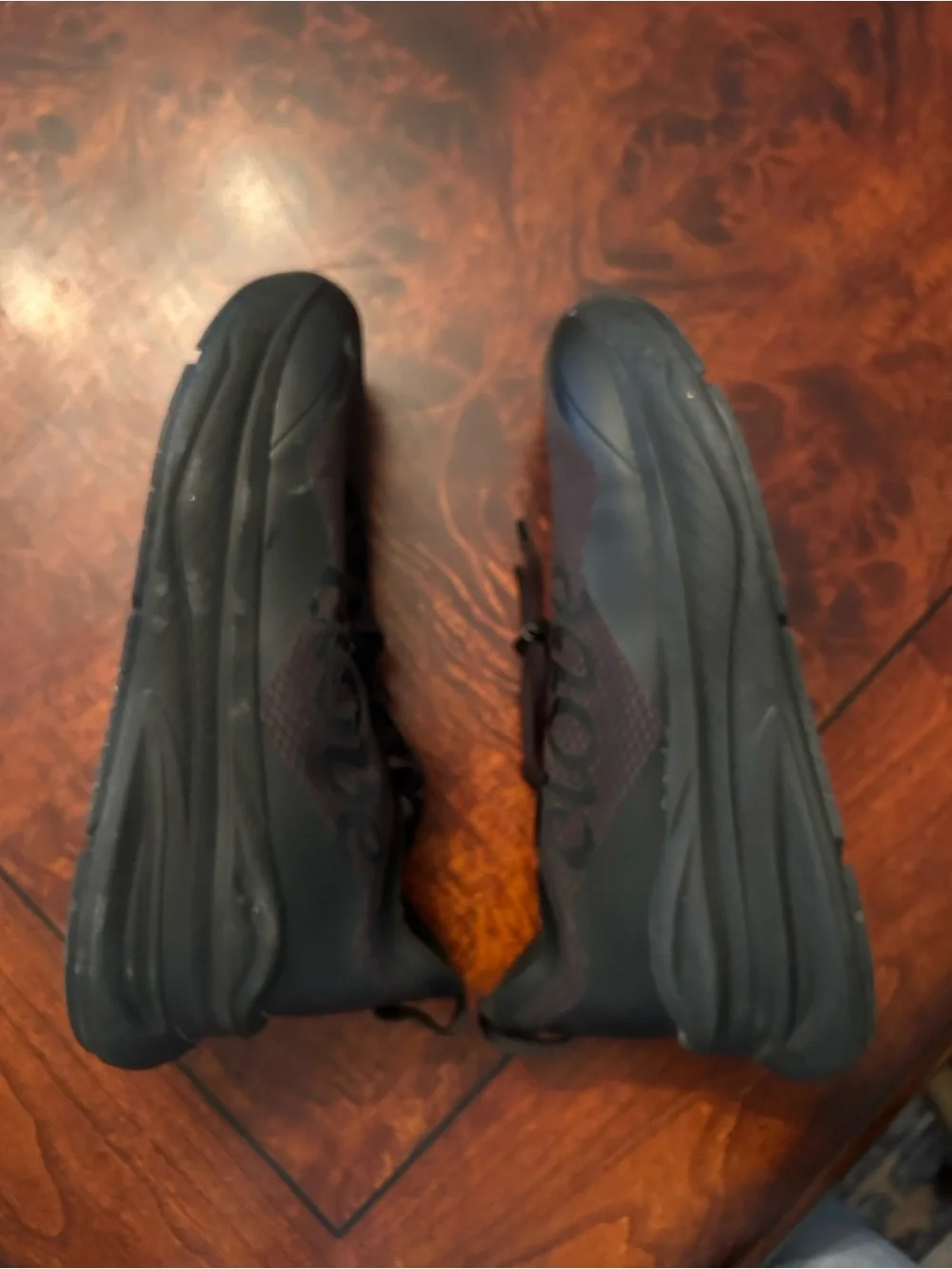 Men's Black/Brown Lightweight Sneakers
